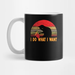 I Do What I Want Cat  cate lover , kitty , kitten Mug